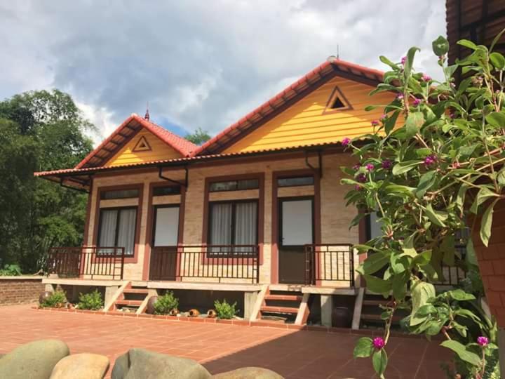 Mai Chau Xanh Bungalow Exterior foto