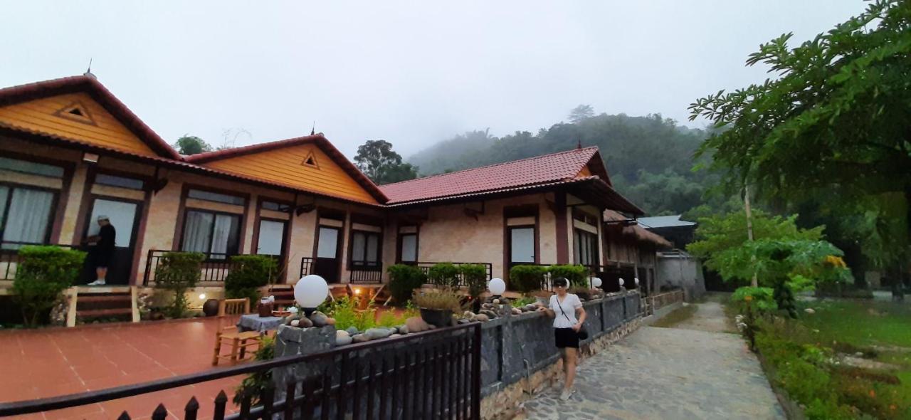 Mai Chau Xanh Bungalow Exterior foto