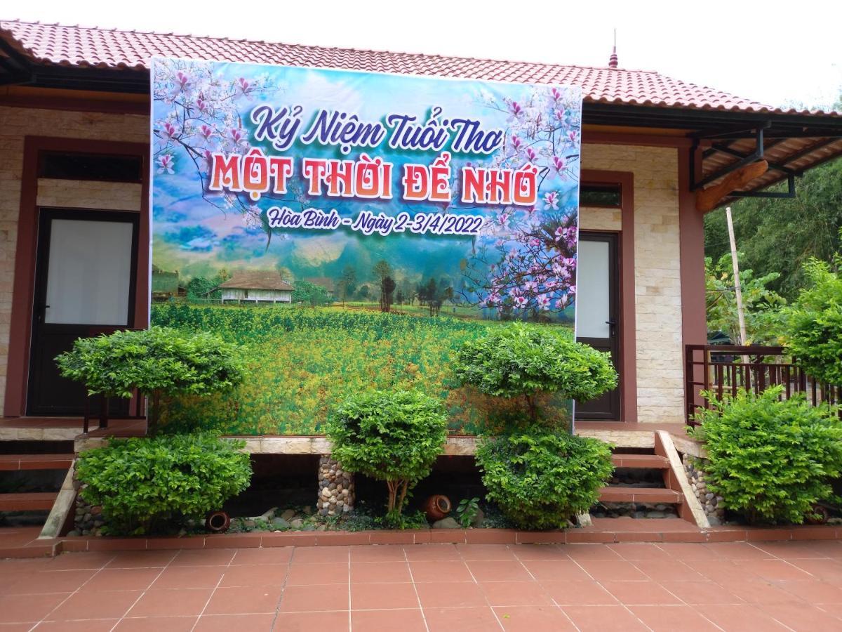 Mai Chau Xanh Bungalow Exterior foto