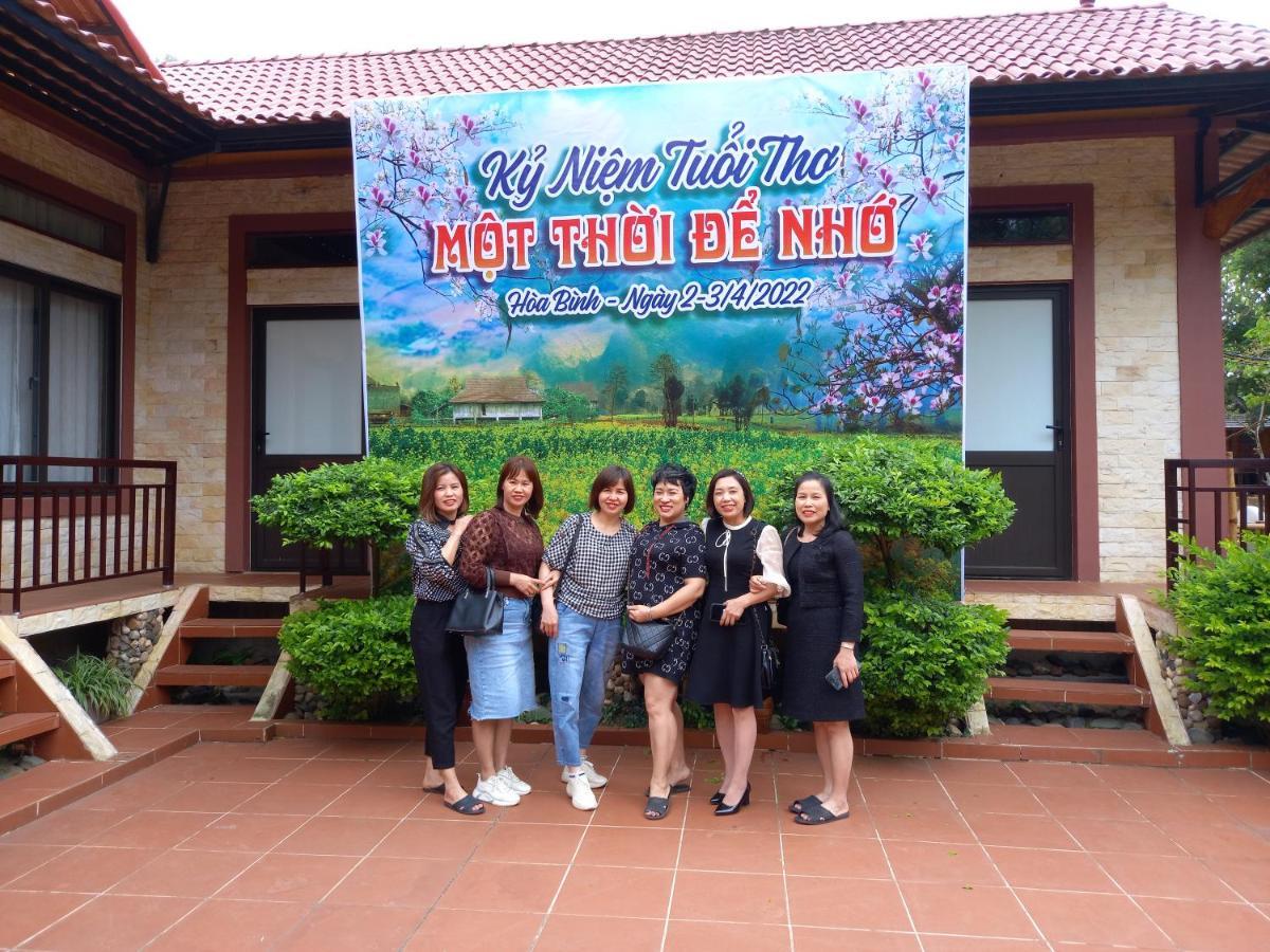 Mai Chau Xanh Bungalow Exterior foto