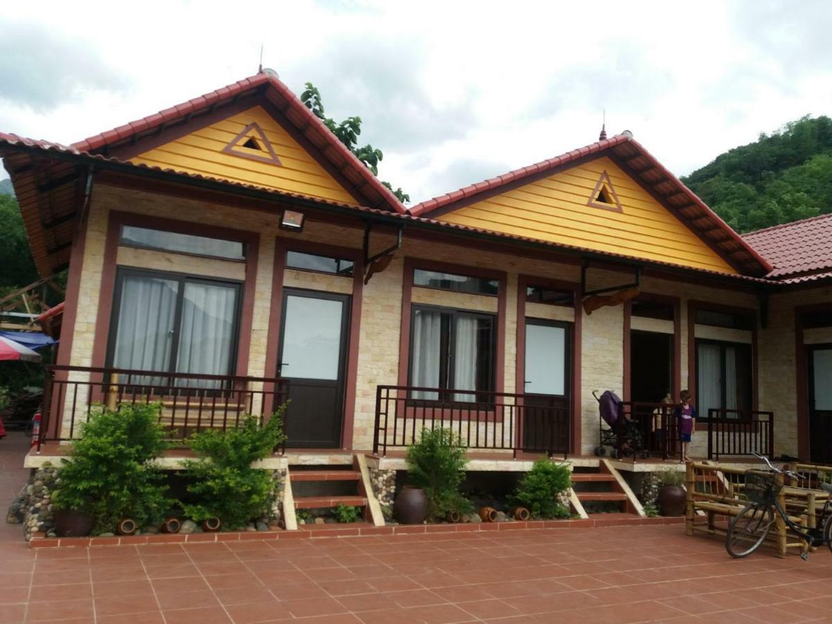 Mai Chau Xanh Bungalow Exterior foto